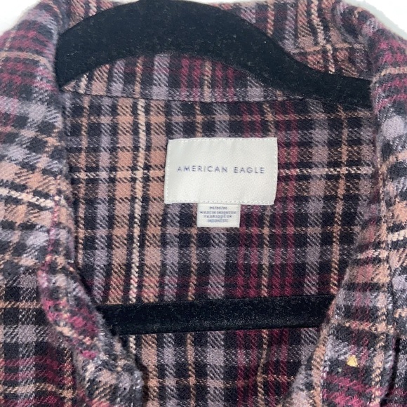 Cropped plaid flannel - Picture 2 of 4